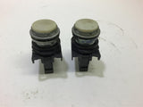 Sprecher+Schuh D7-D0C Pushbuttons Ser A Lot of 2