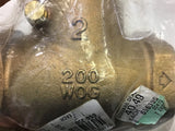 Mueller 101-008 2" Valve 200 WOG