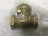 Mueller 101-003 1/2" Check Valve Lot of 3 w/ 1 EA3/4" Swing Check Valve