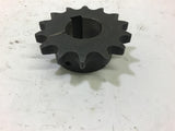 Sprocket 1" ID 1.65" OD 0.325" Pitch 14 T Lot of 2