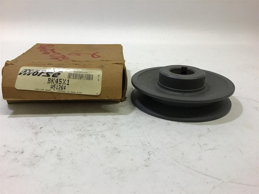 Morse BK45X1 Pulley B Width Belt 1" Bore