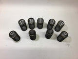 Compression Springs 1.960" OD 4" Long 1.542" ID Lot of 9