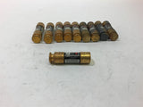 Bussmann FRN-R 5 Fusetron Fuse RK5 250 V Lot of 10