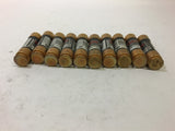 Bussmann FRN-R-60 Fusetron Fuses RK5 250 V Lot of 10