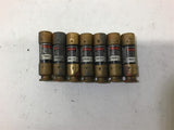 Bussmann FRN-R 10 Fusetron Fuse RK5 250 Lot of 7