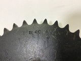 US Tsubaki 40B40F 1 1/4 Sprocket