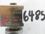 GAYEN CONTROLS SOLENOID VALVE - # RCA502 - 120/60 - NEW