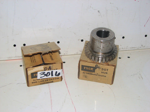 Falk 30T Hub 704598 1.000" Bore 1/4 X 1/8 Kw