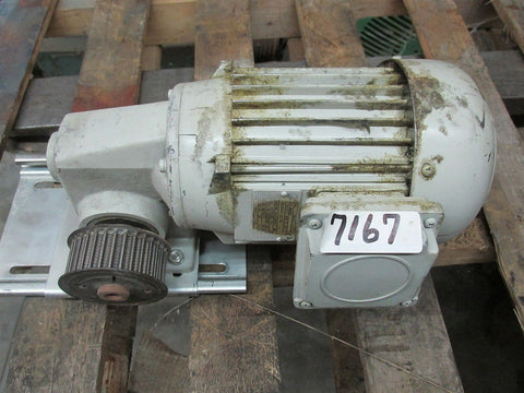 NORD GEAR MOTOR, .75 KW, 1680 RPM, 460V, 80 L FR, IP 55 ENCL.,