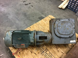 Reliance P18G1014 3 Hp AC Gear Motor 230/460 Volts 1800 Rpm 40:1 Ratio