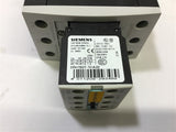 Siemens 3RT1034-1A.4 Contactor 460 Volt @ 25 HP 230 Volt Coil