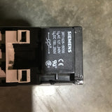 Siemens 3rt1025-1a..4 Contactor 460 Volt @ 10 HP 230 Volt Coil