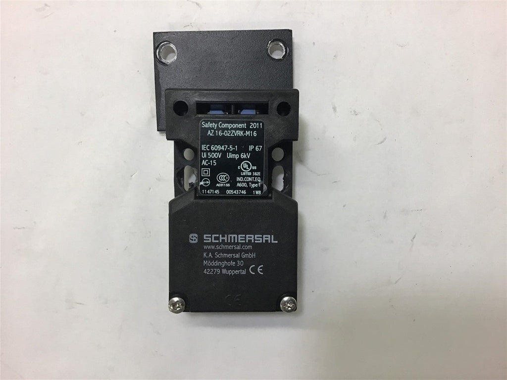 Schmersal AZ 16-02ZVRK-M16 500 Volt Safety Component