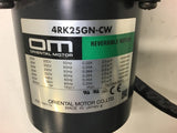 Oriental Motor 4RK25GN-CW Gear Motor 25W 230 Volt 0.28A 1450 Rpm