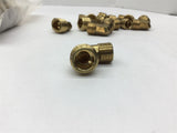 3/8 x 3/8" Male Elbow Brass Fittings Lot of 10