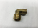 3/8 x 3/8" Male Elbow Brass Fittings Lot of 10