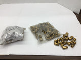 3/8 x 3/8" Male Elbow Brass Fittings Lot of 10