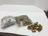 3/8 x 3/8" Male Elbow Brass Fittings Lot of 10