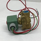 Asco 8210G2 Solenoid Valve 1/2" Pipe 11.6 Watts 5-125 PSI 24 DC Coil