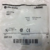 Allen-Bradley 800T-XA Contact Block 1NO-1NC