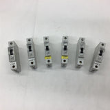 Siemens 5SX2 277 VAC Circuit Breaker Lot of 6