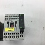 Siemens 3RT1016-2BB42 Contactor 460 v @ 5 Hp 24 Vdc Coil Lot of 2