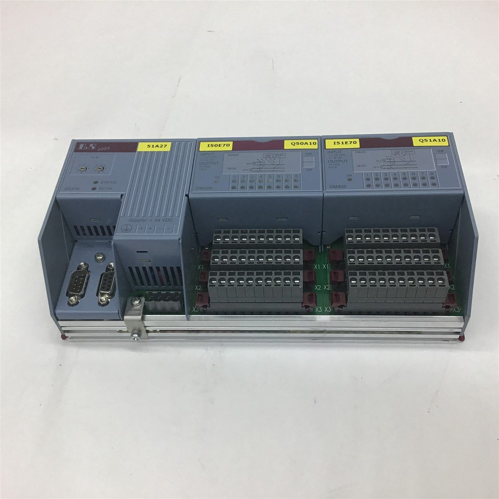 BR EX470 24 VDC Power Supply w/ 2 DM435