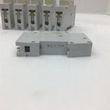 Siemens 5sX2 230/400 Vac Circuit Breaker 1 LOT OF 6