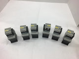 Siemens 3RT1016-29B42 Contactor460 V @ 5 HP w/ 3RH1911-2GA22 Lot Of 6