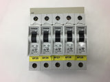 Siemens 5SX21 C6 Circuit Breaker 230/460 Volts Lot of 5