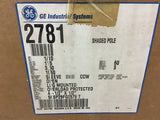 GE 5KSP29FG2579 1/10 Hp Shaded Pole Motor 115 V Single Phase 1050 RPM 3 SPD