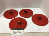 Floor Drains 8 1/2" OD 1/8" TH 3/8" Cup 3/4" Discharge CL Lot of 4