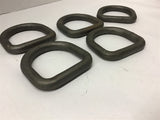 D-Ring 5/8" 6000 LBS Lot of 5