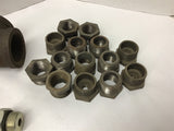 Pipe Fitting and Bushings 40+ Pcs As Pictured