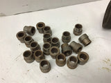 Pipe Fitting and Bushings 40+ Pcs As Pictured