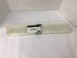 UHMW Plastic Strip 24" x 1 3/4"W x 3/8" TH Lot of 10