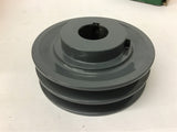 Tritan 2AK44X1 Pulley 2 Groove A Width Belt 1" Bore