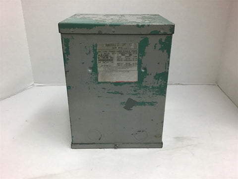 Square D SCB H-1 1.5 Kva Dry Type Transformer 480 240 Pri 240 120 Sec