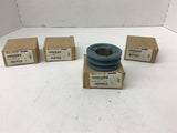 Baldor 2-3V2.65 JA Pulley 2 Groove 3V Belt Width Uses JA Bushing Lot of 4