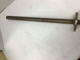 METAL SHAFT 1'' LEFT HAND THREADS X 2.25'' LONG OVER ALL LENGTH- 20-3/4''