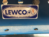 Lewco 33" Roller Conveyor 10' Long 27" Roller 2" OD 1 Per Lot