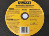 Dewalt 8002 Chop Saw Wheel ( 14" X 105" X1")