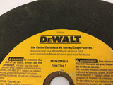 Dewalt 8002 Chop Saw Wheel ( 14" X 105" X1")