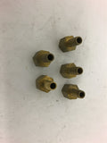 Brass Hose Fitting 3/4'' lot of 5