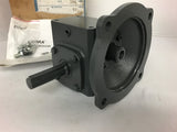 Sterling 2133b0015562 15:1 Ratio Left Angle Gear Reducer 0.551 Input Hp