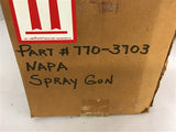 Napa Spray Gun 770-3703 Canister Air Paint Gun with Compressor Fitting