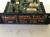 Fincor 2101 DC Motor Control 115 VAC Input 90 VDC Output