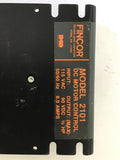 Fincor 2101 DC Motor Control 115 VAC Input 90 VDC Output