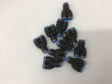 Festo Quick Connect 6 x 6 x 6 Lot of 10