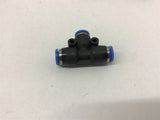 Festo 6 x 6 x 6 Tee Fittings Lot of 9 Pcs